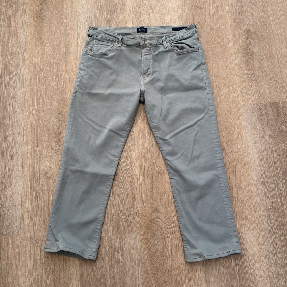 Citizens of Humanity Gage Classic Slim Straight Jeans Light Blue Denim‎ Size 38